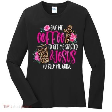 Coffee And Jesus Misses Plus Size Teacher Women's Long Sleeve Shirt