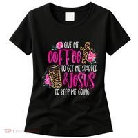 Coffee And Jesus Misses Plus Size Teacher Women's T-Shirt thumb 0