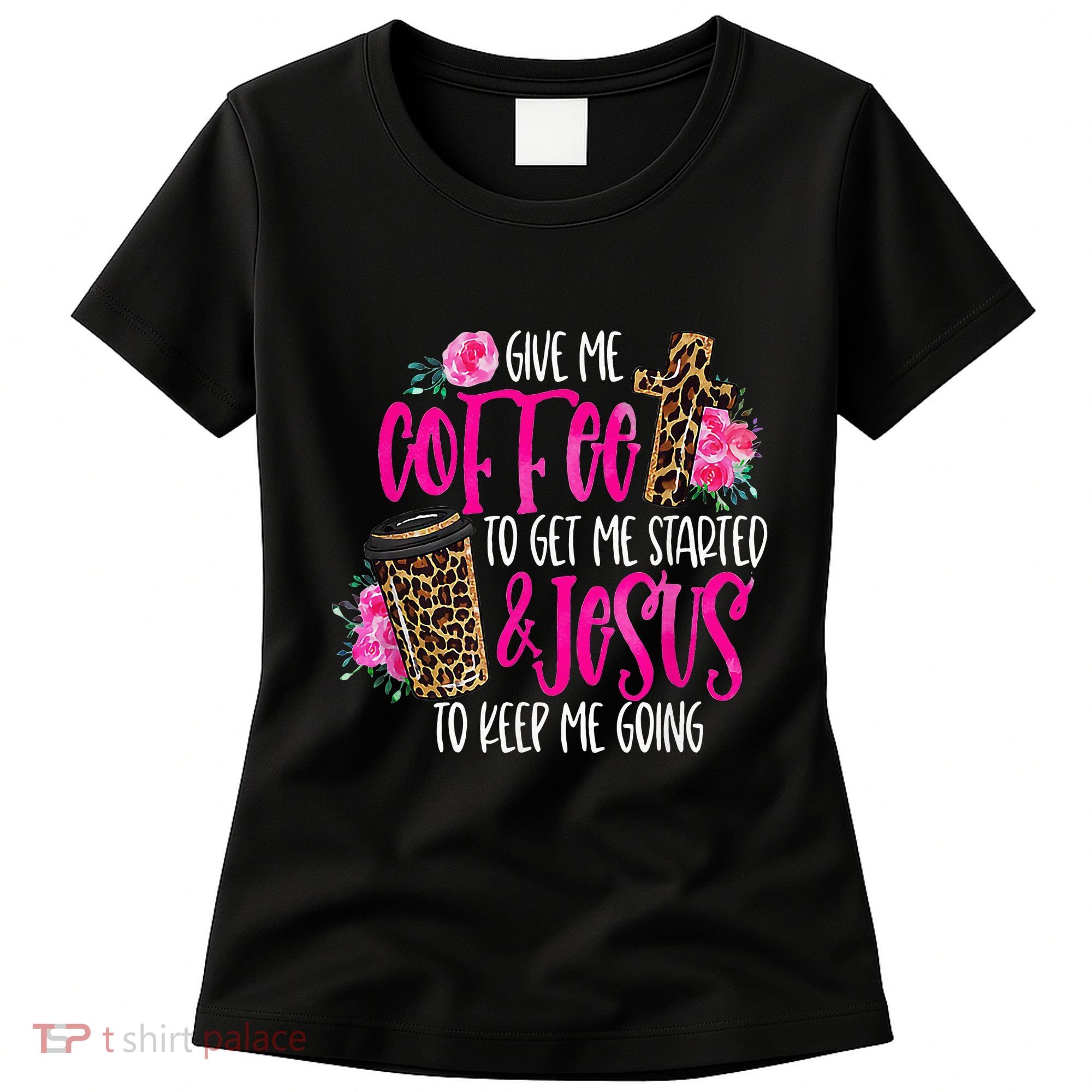 Coffee And Jesus Misses Plus Size Teacher Women's T-Shirt