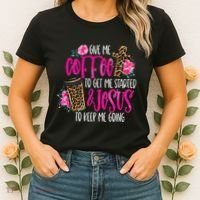 Coffee And Jesus Misses Plus Size Teacher Women's T-Shirt thumb 2