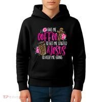 Coffee And Jesus Misses Plus Size Teacher Kids Hoodie thumb 4