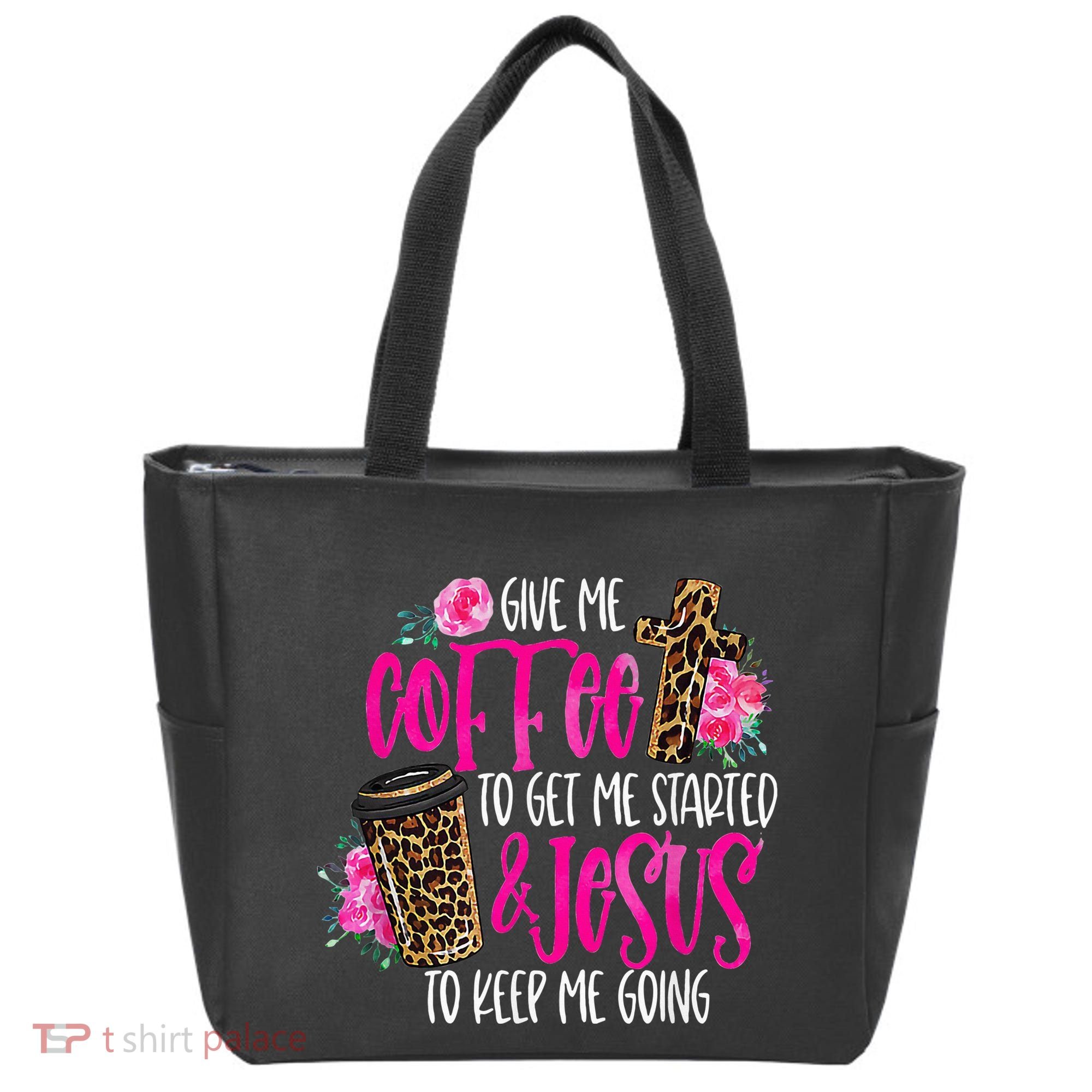 Coffee And Jesus Misses Plus Size Teacher Tote Bag
