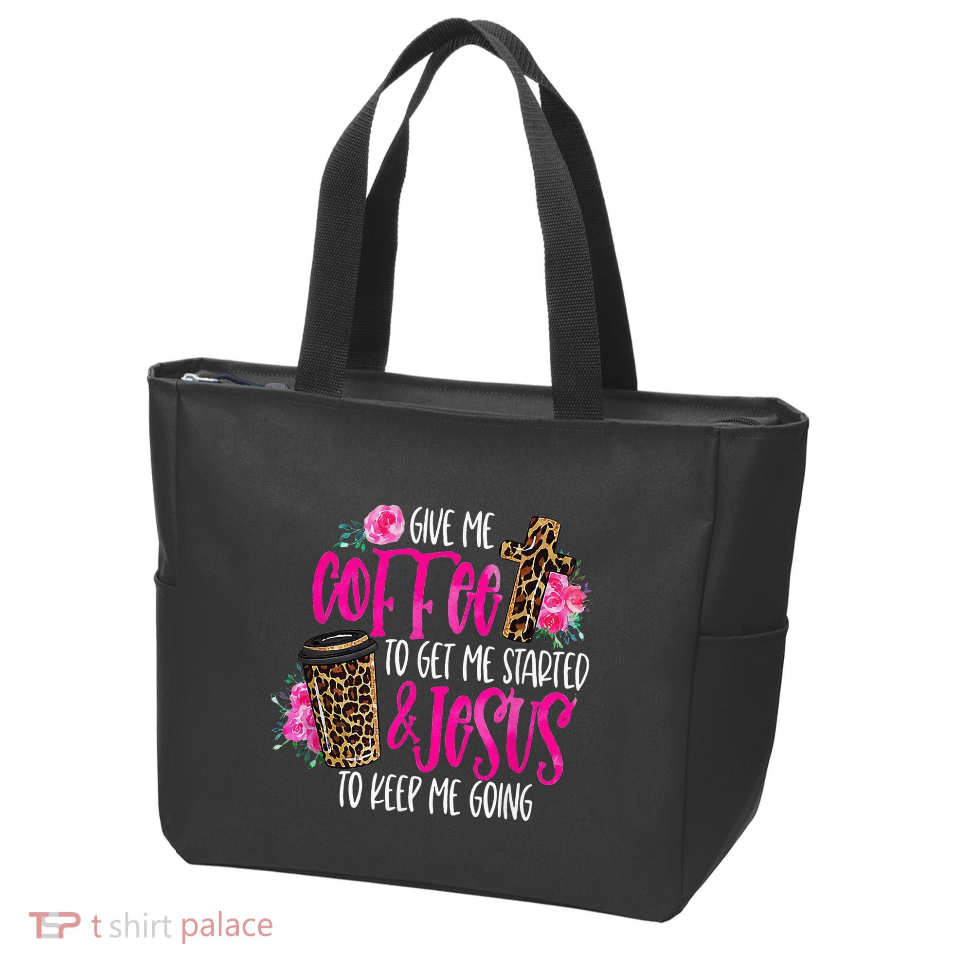 Coffee And Jesus Misses Plus Size Teacher Tote Bag