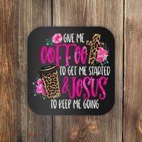 Coffee And Jesus  Womens Misses Unisex Plus Size Teacher Coaster thumb 0