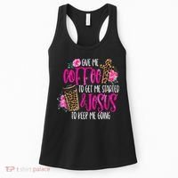 Coffee And Jesus  Womens Misses Unisex Plus Size Teacher Women's Tank Top thumb 0
