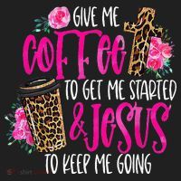 Coffee And Jesus  Womens Misses Unisex Plus Size Teacher Golf Towel thumb 3