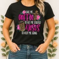 Coffee And Jesus  Womens Misses Unisex Plus Size Teacher Women's T-Shirt thumb 2