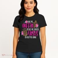 Coffee And Jesus  Womens Misses Unisex Plus Size Teacher Women's T-Shirt thumb 4