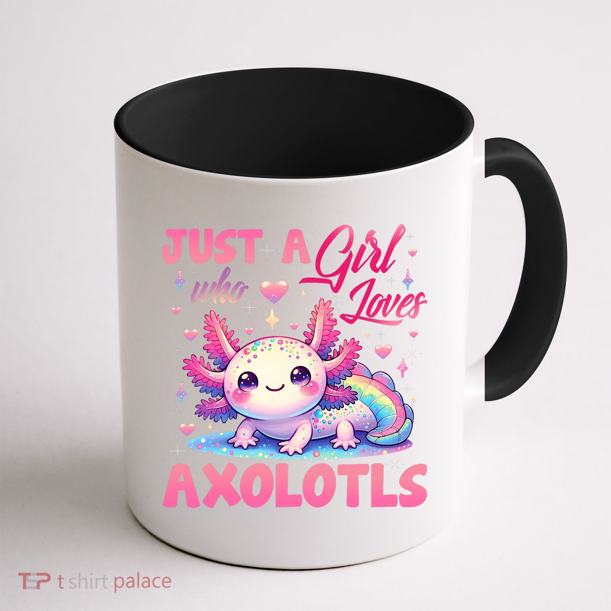 Cute Axolotl Just A Girl Who Loves Axolotls 2 Coffee Mug