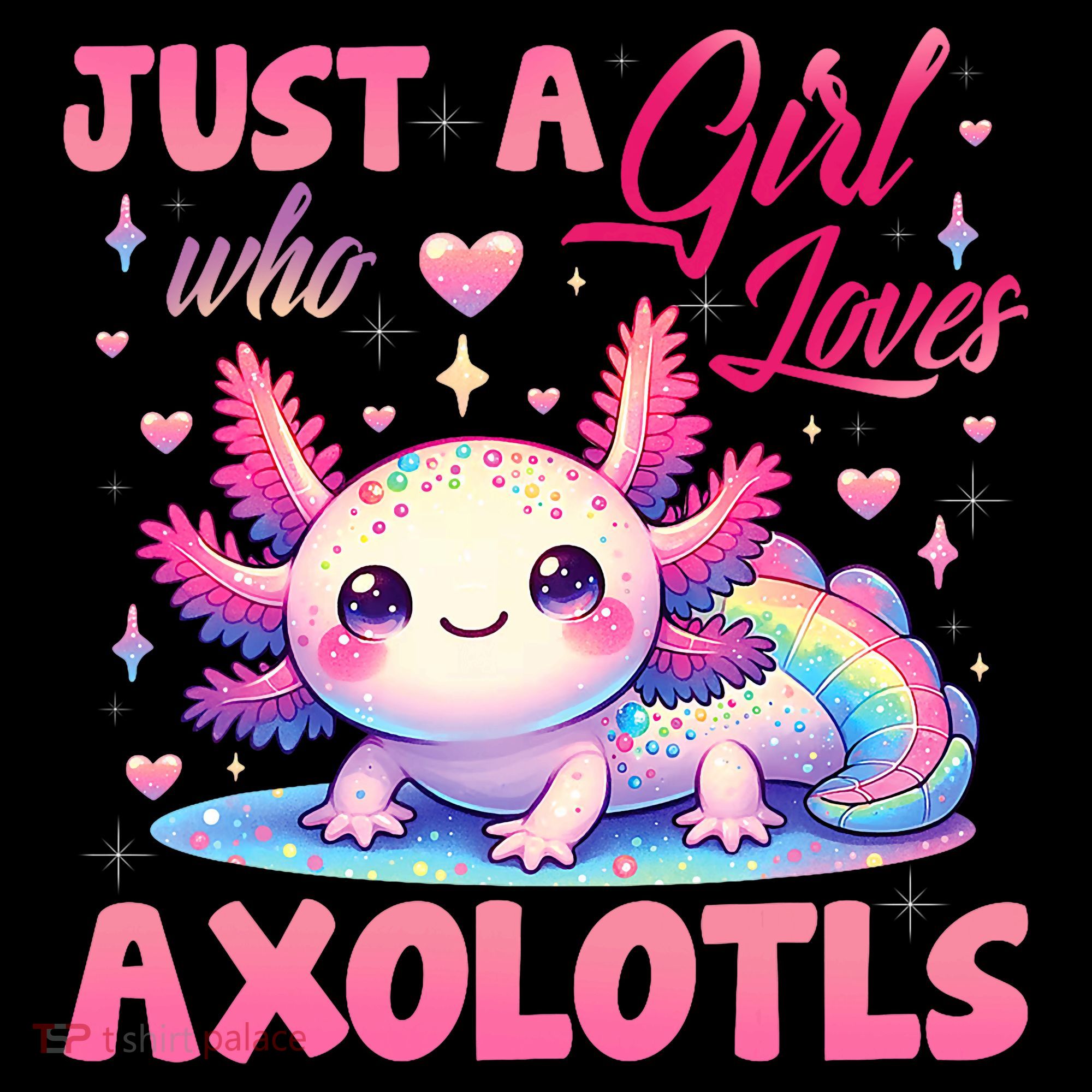 Cute Axolotl Just A Girl Who Loves Axolotls 2 Coffee Mug