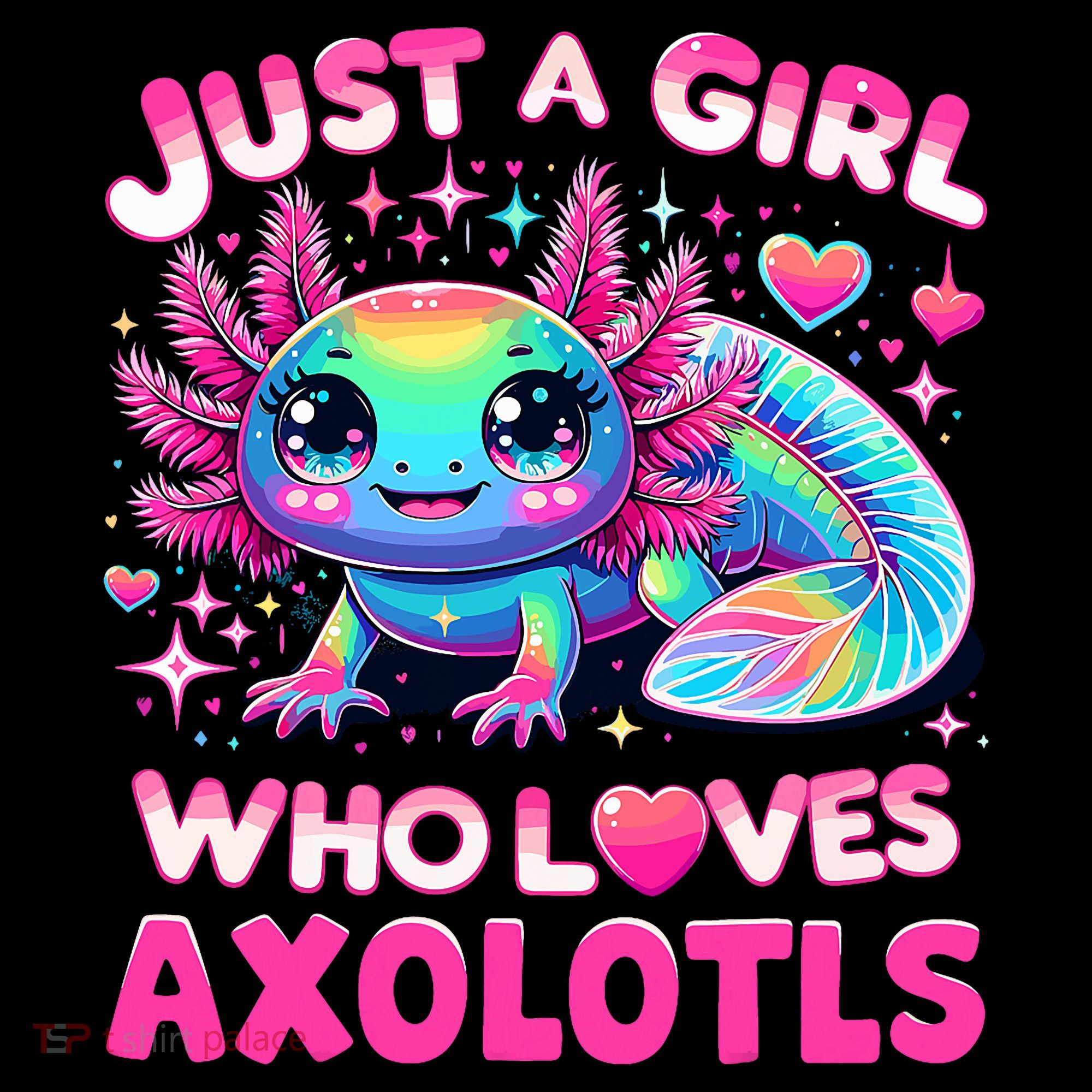 Cute Axolotl Just A Girl Who Loves Axolotls Coffee Mug