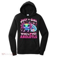Cute Axolotl Just A Girl Who Loves Axolotls Women's Hoodie thumb 0