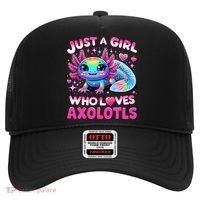 Cute Axolotl Just A Girl Who Loves Axolotls Hat thumb 0