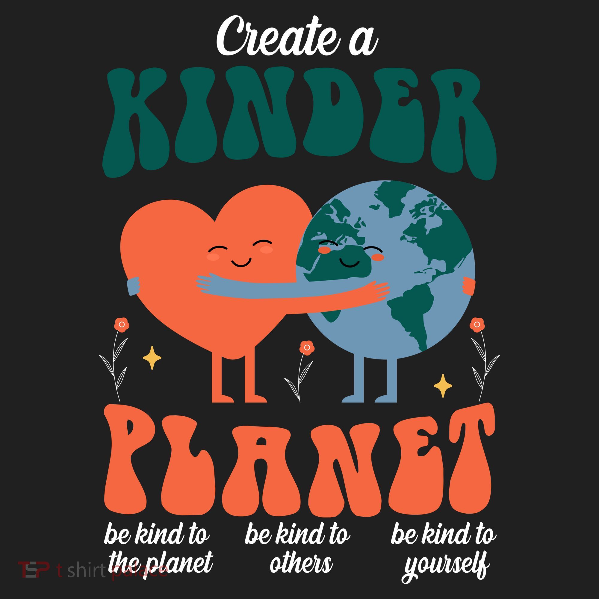 Create A Kinder Planet Earth Day Awareness Cute Women's Sweatshirt