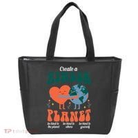 Create A Kinder Planet Earth Day Awareness Cute Tote Bag thumb 0