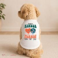 Create A Kinder Planet Earth Day Awareness Cute Doggie Tank thumb 2