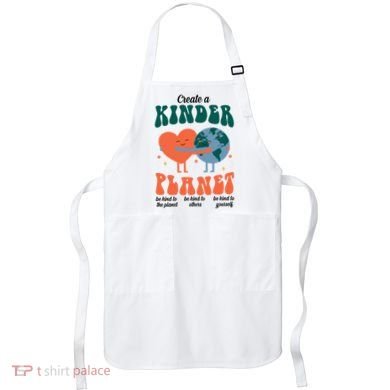 Create A Kinder Planet Earth Day Awareness Cute Apron