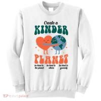 Create A Kinder Planet Earth Day Awareness Cute Sweatshirt thumb 0