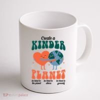 Create A Kinder Planet Earth Day Awareness Cute Coffee Mug thumb 1