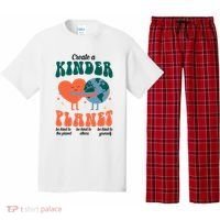 Create A Kinder Planet Earth Day Awareness Cute Pajama Set thumb 0
