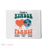 Create A Kinder Planet Earth Day Awareness Cute Mousepad thumb 0
