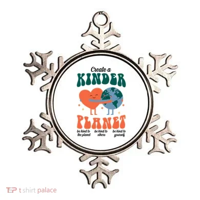 Create A Kinder Planet Earth Day Awareness Cute Ornament