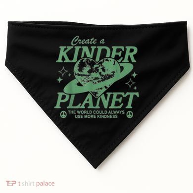 Create A Kinder Planet USA-Made Doggie Bandana