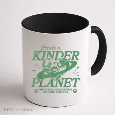 Create A Kinder Planet Coffee Mug back