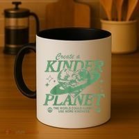 Create A Kinder Planet Coffee Mug thumb 4