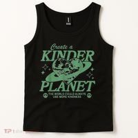 Create A Kinder Planet Tank Top thumb 2