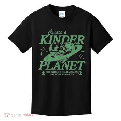 Create A Kinder Planet Kids T-Shirt