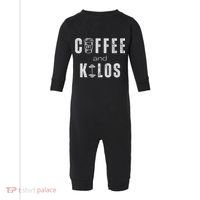 Coffee And Kilos Gym Premium Infant Fleece One Piece thumb 0