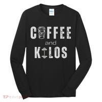 Coffee And Kilos Gym Premium Tall Long Sleeve Shirt thumb 0