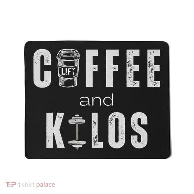 Coffee And Kilos Gym Premium Mousepad