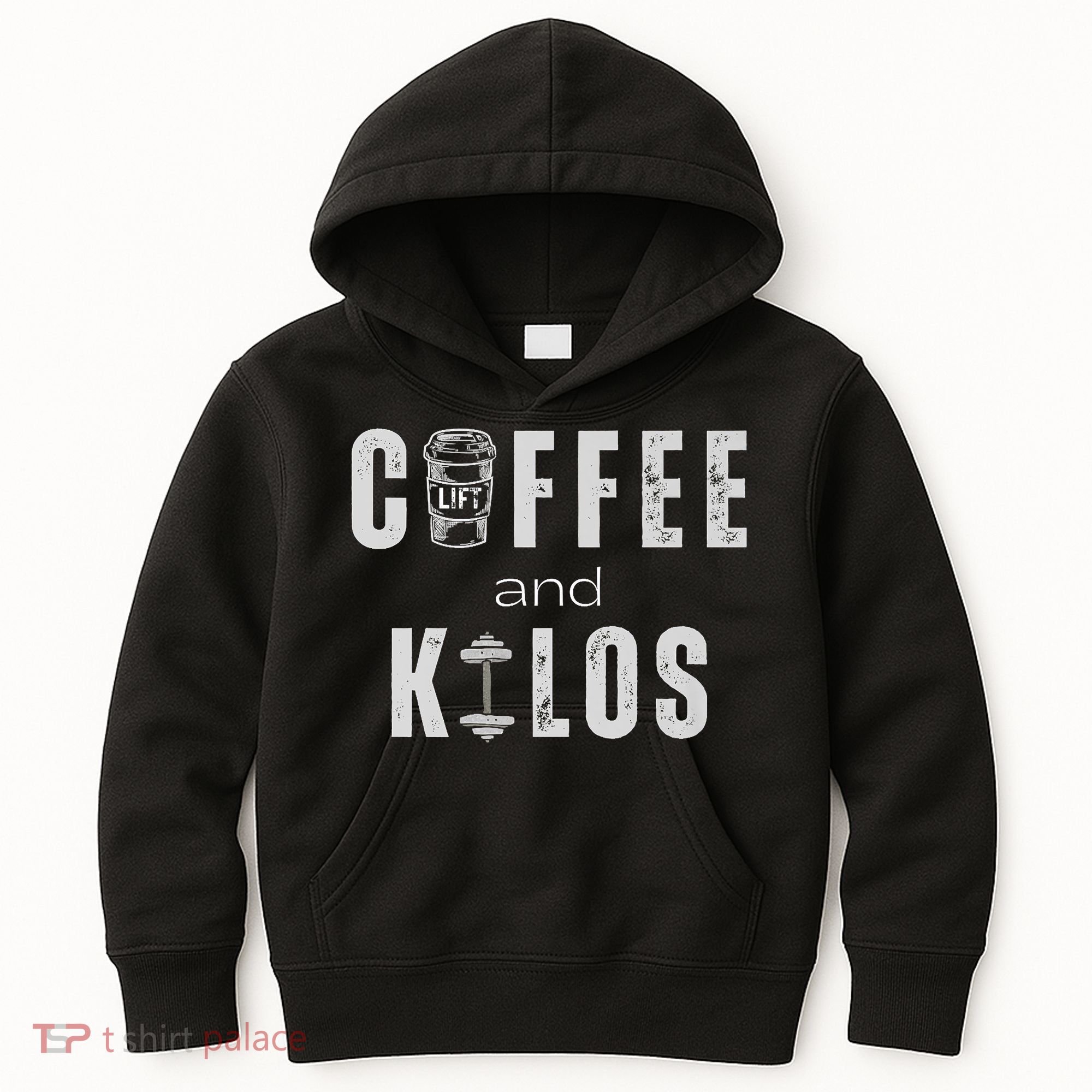Coffee And Kilos Gym Premium Kids Hoodie