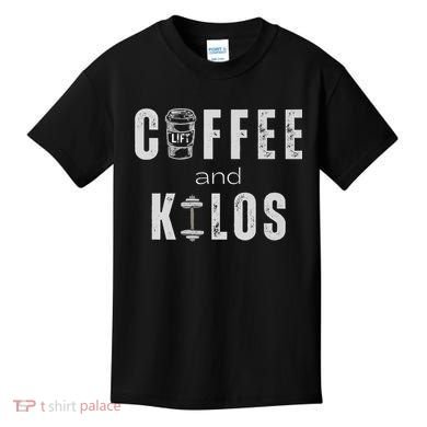 Coffee And Kilos Gym Premium Kids T-Shirt