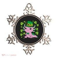 Cute Axolotl Kawaii Leprechaun St Patricks Day Saint Pattys  Ornament thumb 0