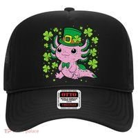 Cute Axolotl Kawaii Leprechaun St Patricks Day Saint Pattys  Hat thumb 0