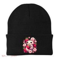 Cute Axolotl Kawaii Anime Axolotl Strawberry Beanie thumb 0
