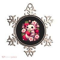 Cute Axolotl Kawaii Anime Axolotl Strawberry Ornament thumb 0