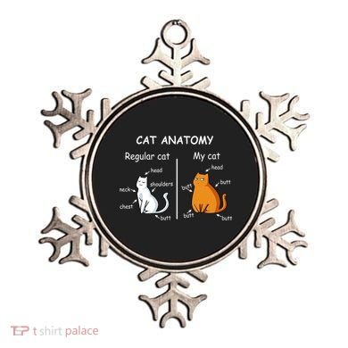 Cat Anatomy Kittlen Lover Funny Science Teacher Ornament