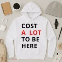 Cost A Lot To Be Here Hoodie thumb 3