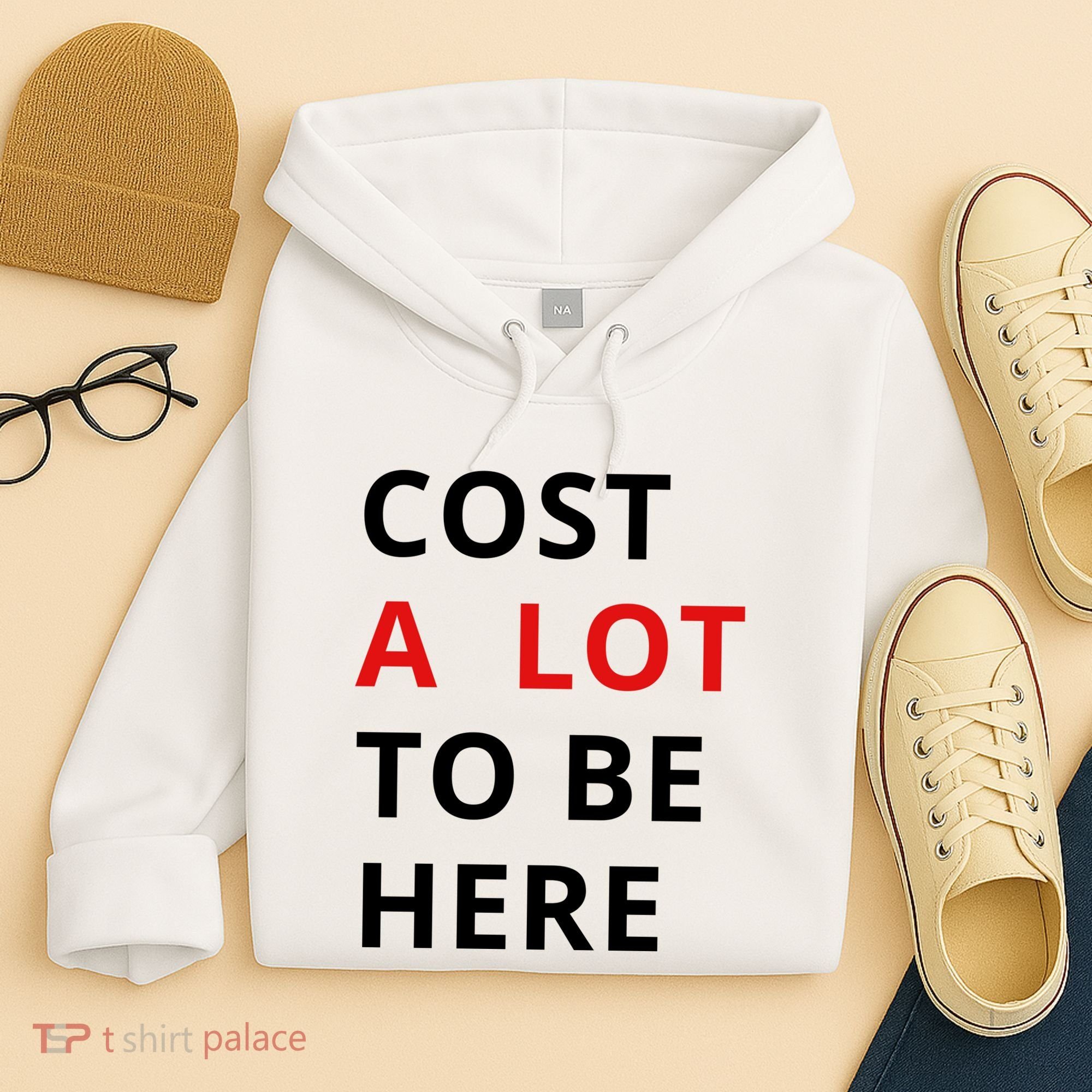 Cost A Lot To Be Here Hoodie