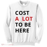 Cost A Lot To Be Here Sweatshirt thumb 0