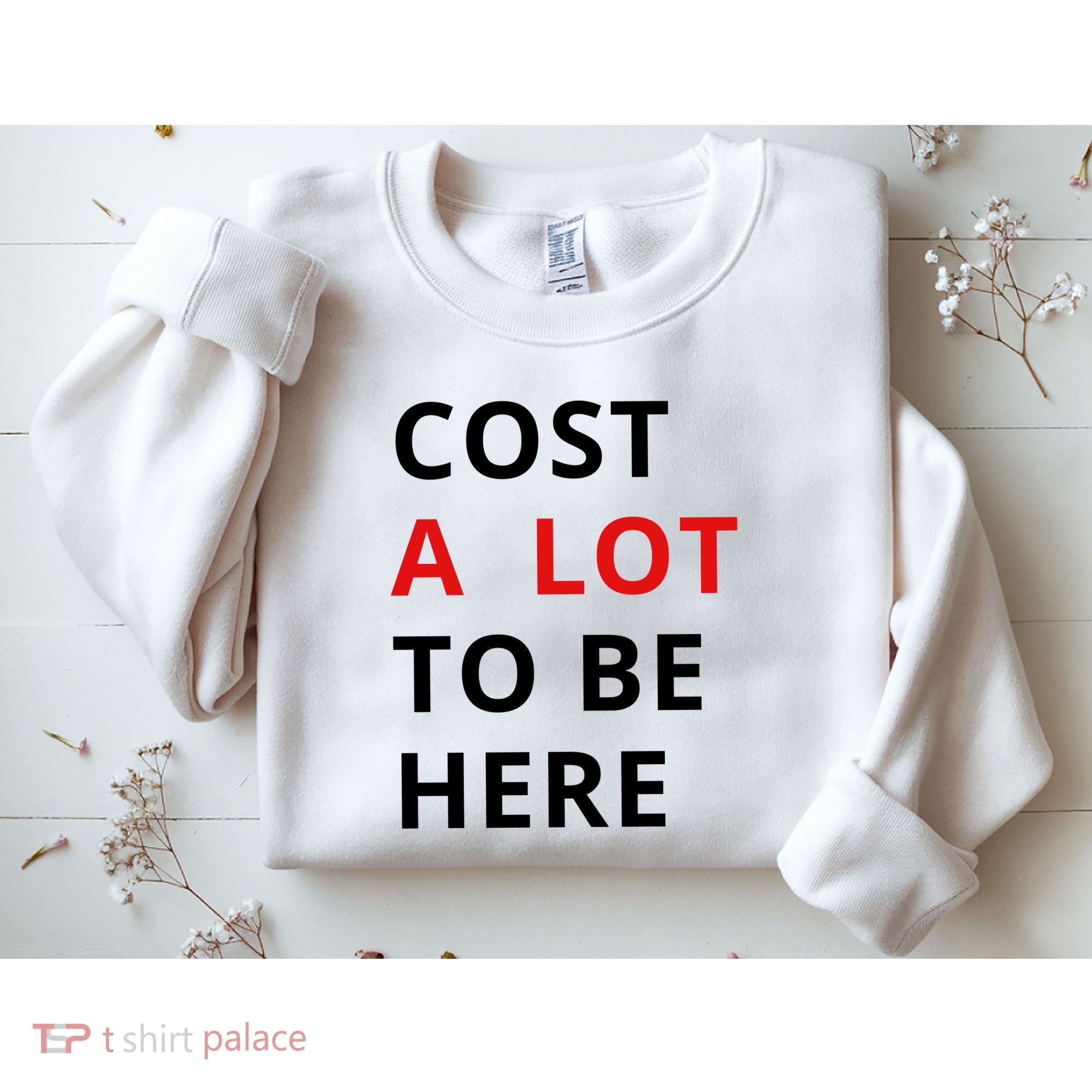 Cost A Lot To Be Here Sweatshirt