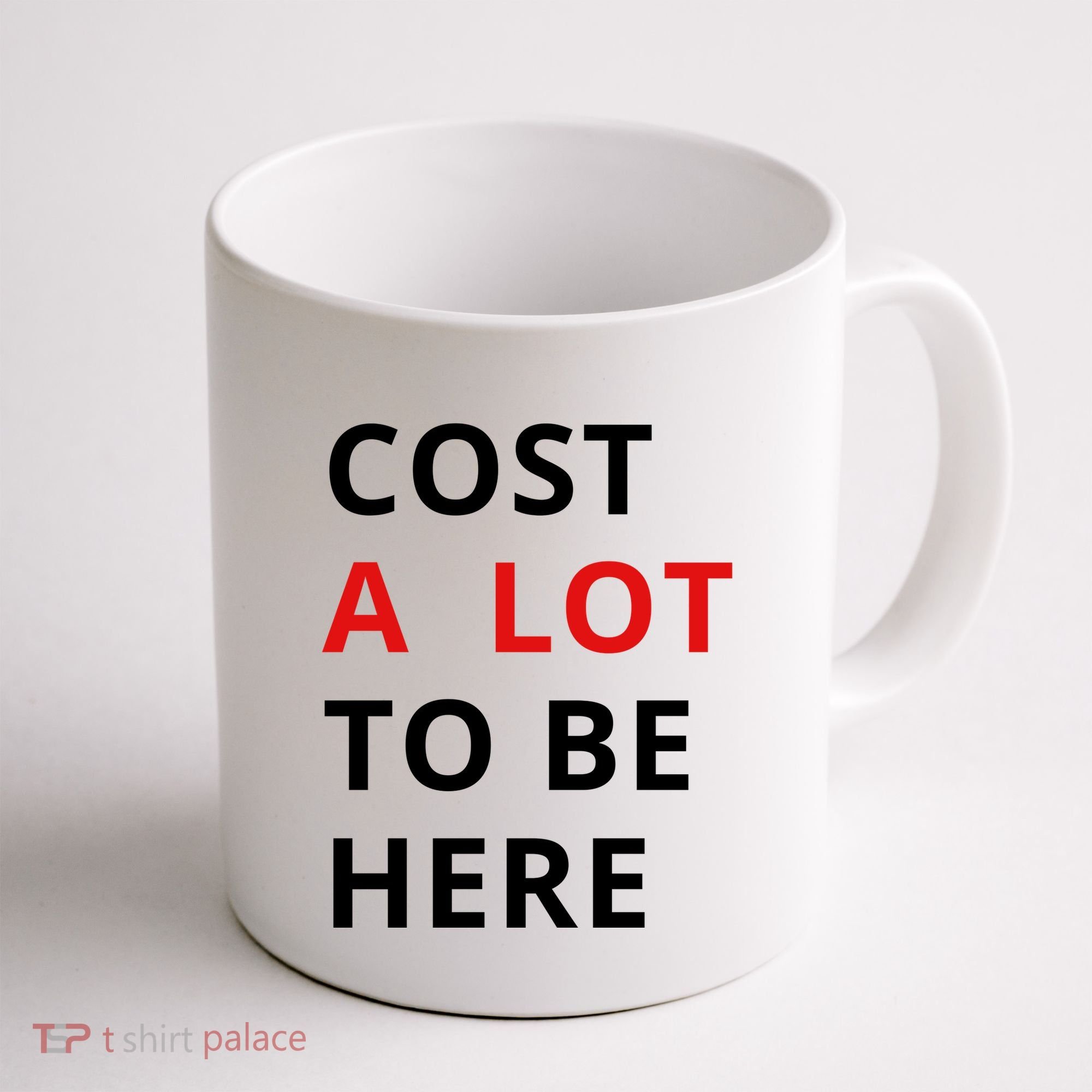 Cost A Lot To Be Here Coffee Mug
