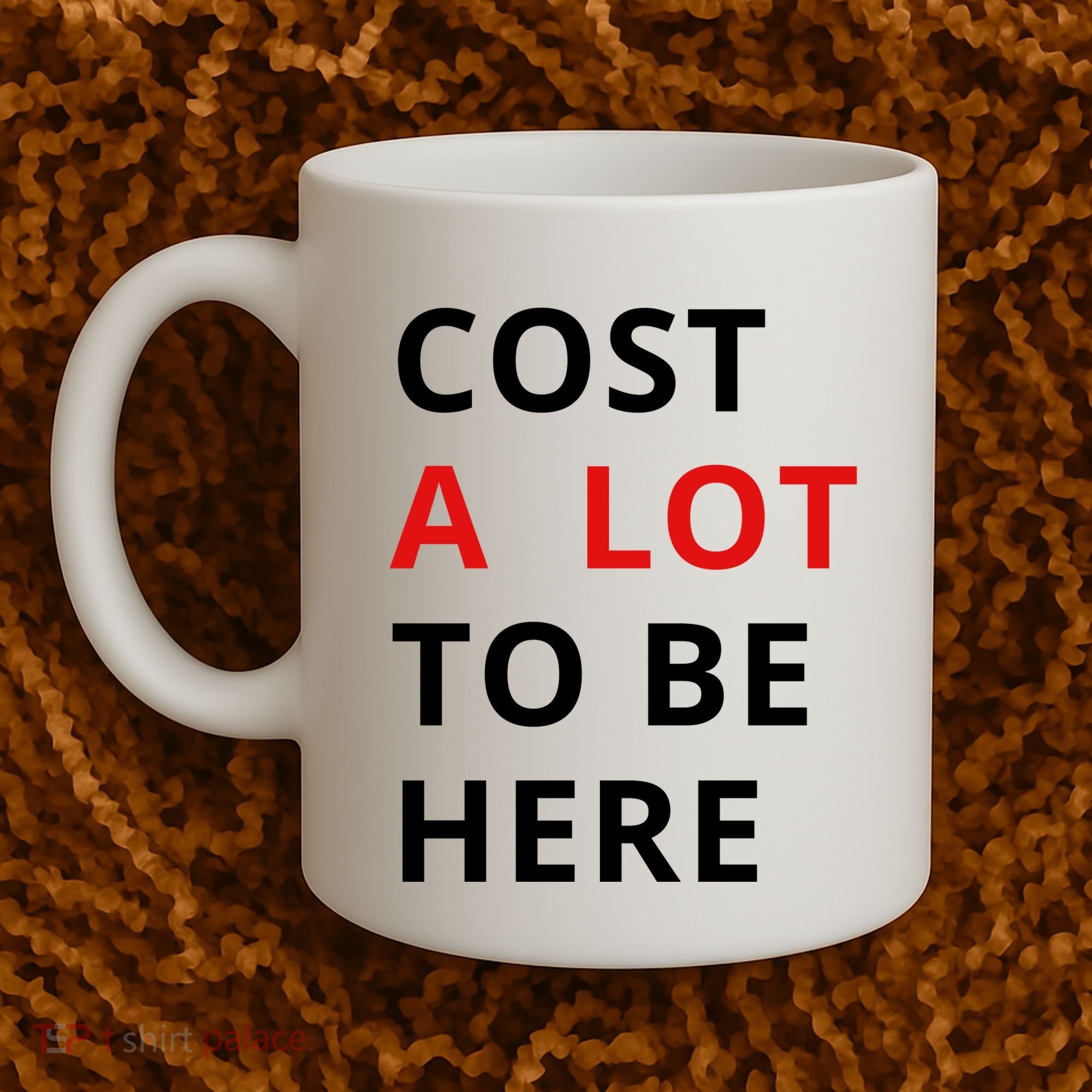 Cost A Lot To Be Here Coffee Mug