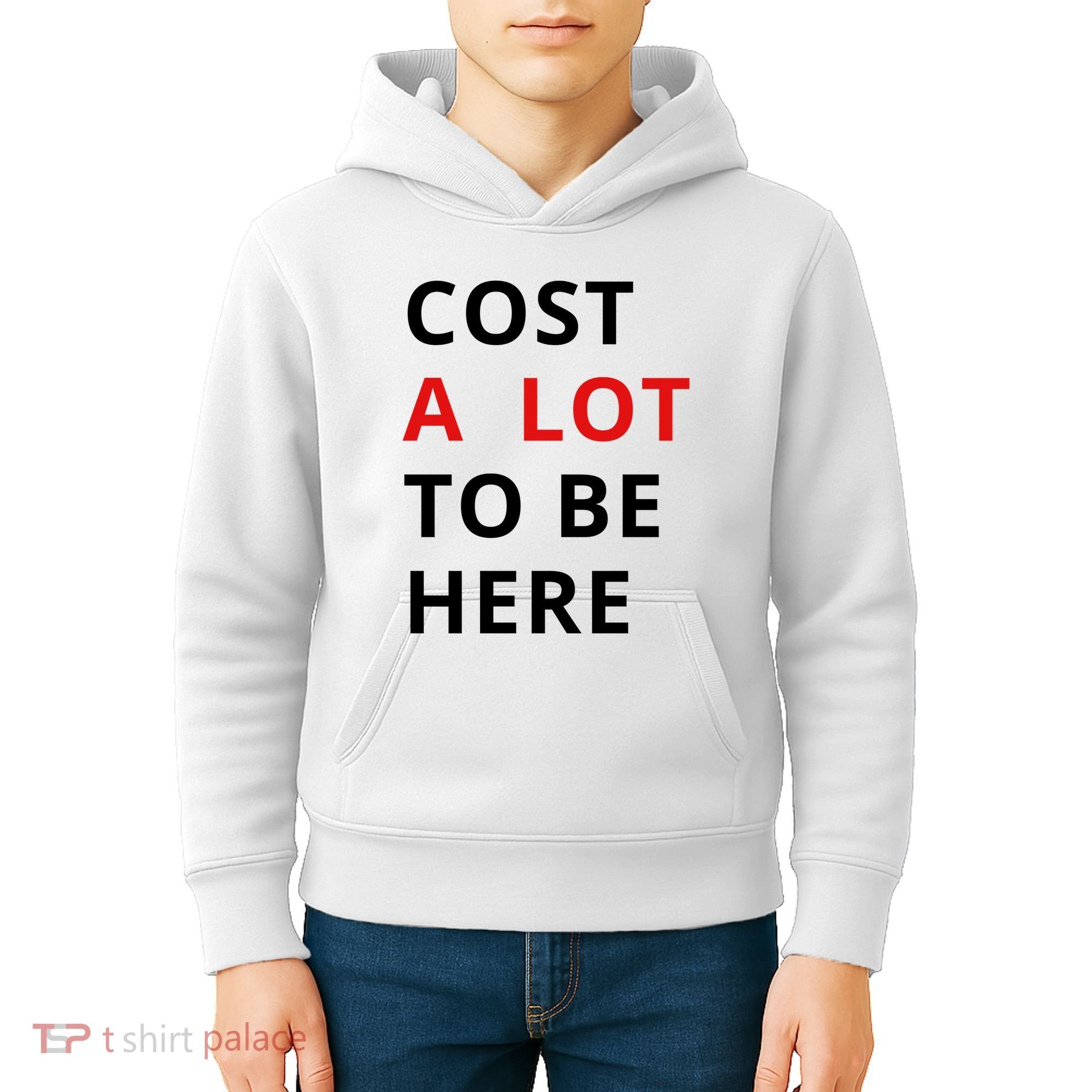 Cost A Lot To Be Here Kids Hoodie
