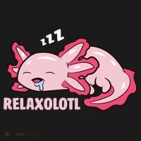 Cute Axolotl Lover Mexican Salamander Relaxolotl Pullover Hoodie Mousepad thumb 1
