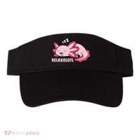 Cute Axolotl Lover Mexican Salamander Relaxolotl Pullover Hoodie Visor thumb 0